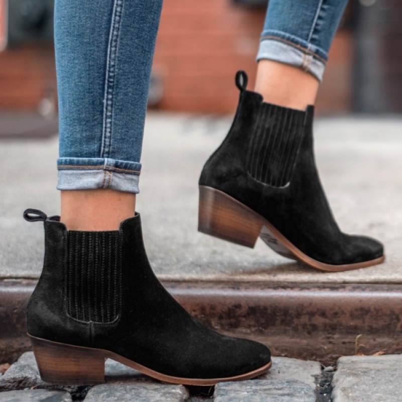 Women's Thursday Boots Dreamer Chelsea Boots Black | UAE356922