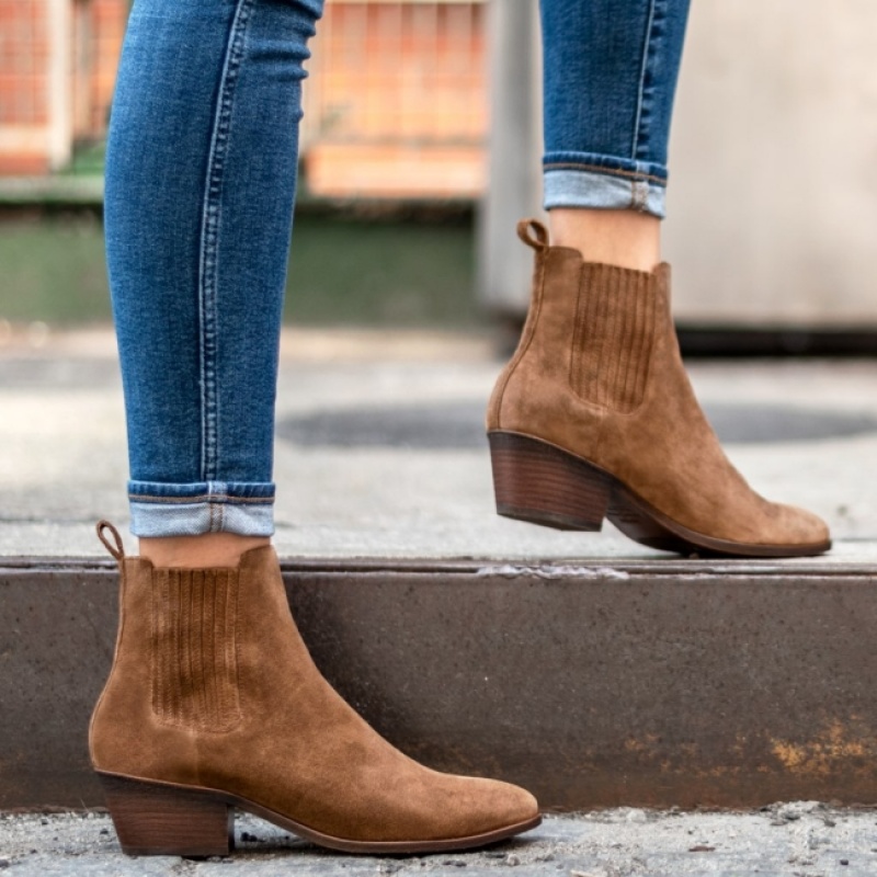 Women's Thursday Boots Dreamer Chelsea Boots Brown | UAE356923