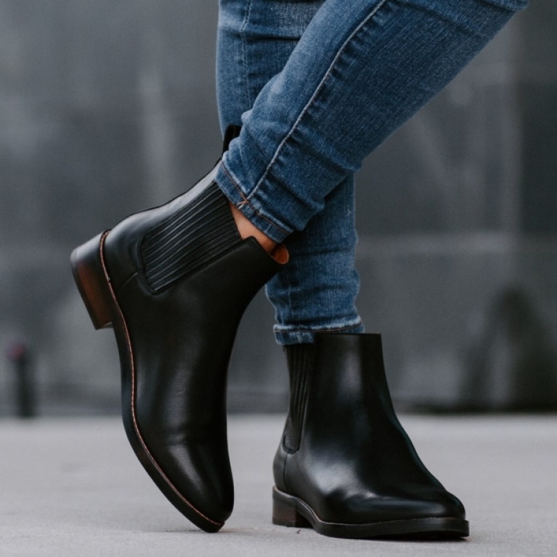 Women's Thursday Boots Dreamer Chelsea Boots Black | UAE356925