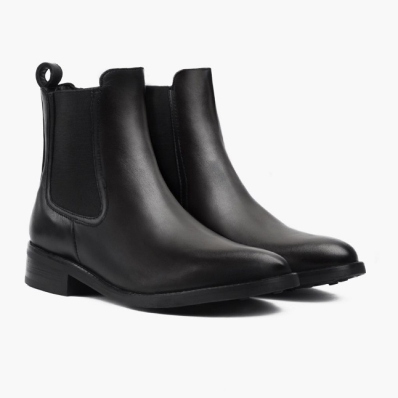 Women's Thursday Boots Duchess Chelsea Boots Black | UAE356919