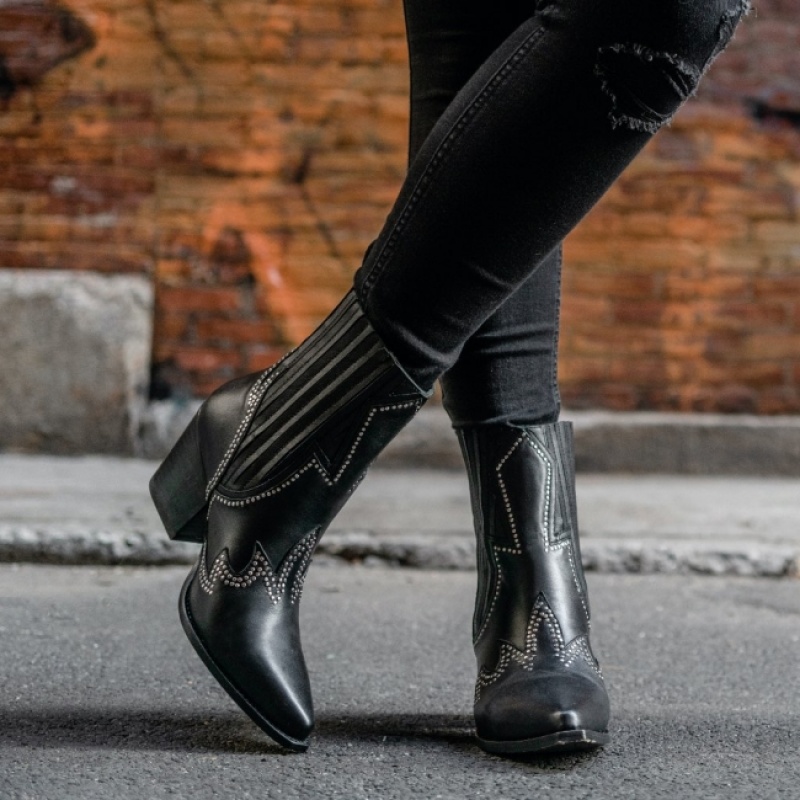 Women's Thursday Boots Icon Chelsea Boots Black | UAE356912