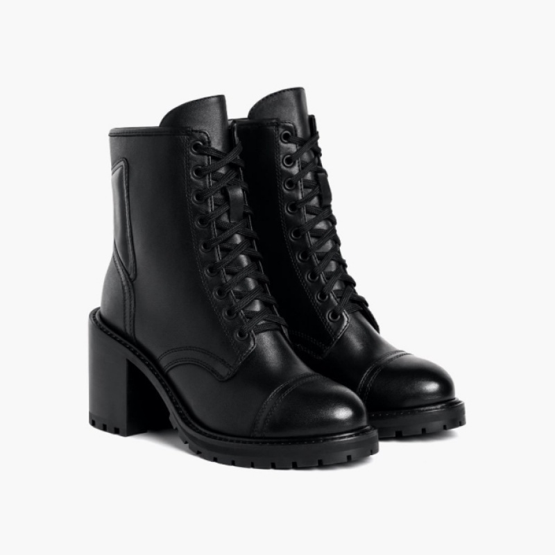 Women's Thursday Boots Rebel High Heel Boots Black | UAE356935